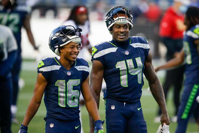 Tyler Lockett and DK Metcalf